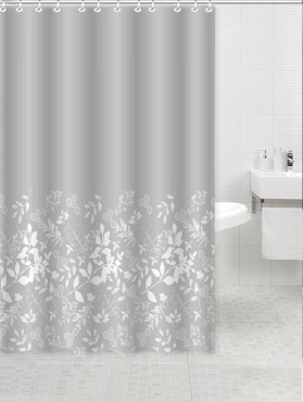 Штора для ванной Aquanet SC7437A 180x180 см навесная, кусты - 3 изображение