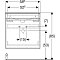 Комплект мебели Geberit Renova Plan для компактных ванных комнат, 529.915.JK.6 - 7 изображение