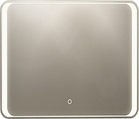 Зеркало Art&Max Elegant 80 см AM-Ele-800-800-DS-F с подсветкой