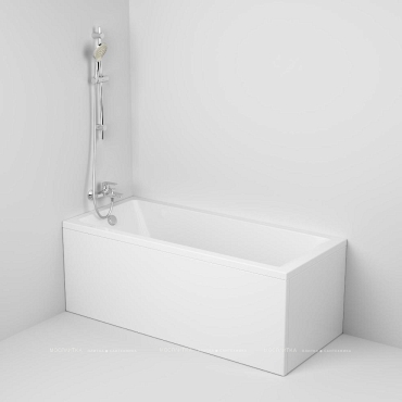 Акриловая ванна 160х70 см Am.Pm Gem W93A-160-070W-A белая - 2 изображение