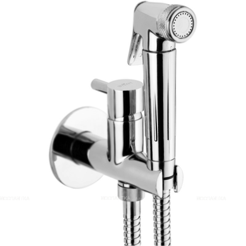 Гигиенический душ со смесителем Webert Elio EL870301015, metal, хром - изображение 4