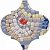 Керамическая плитка Kerama Marazzi Декор Арабески Майолика Гауди 6,5х6,5