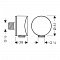 Шланговое подключение Hansgrohe FixFit S 26453140, шлифованная бронза - 2 изображение
