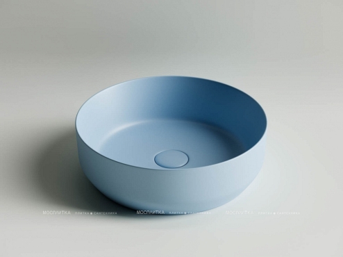 Рукомойник Ceramica Nova Element 39 см CN6022ML, матовый голубой - 5 изображение