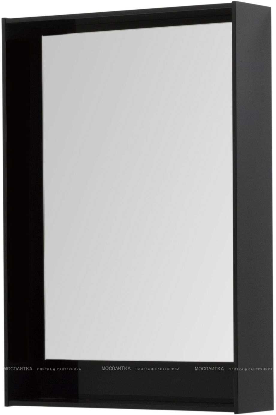 Зеркало Aquanet Милан 60 LED черный глянец - изображение 4