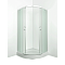 Душевой уголок Erlit Comfort 80х80 см ER0508-C3 профиль серебро, стекло матовое - изображение 3