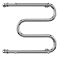 Полотенцесушитель водяной Terminus М-образный с полкой 500x700 4620768880353 хром - изображение 2