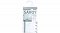 Шторка для ванны Fixsen Savoy FX-1510 серый / белый - 4 изображение