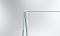 Душевой уголок BelBagno Kraft 100х80 см KRAFT-AH-12-100/80-C-Cr-R  профиль хром,стекло прозрачное - 5 изображение