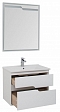 Комплект мебели для ванной Aquanet Модена 75 белый глянец - 3 изображение