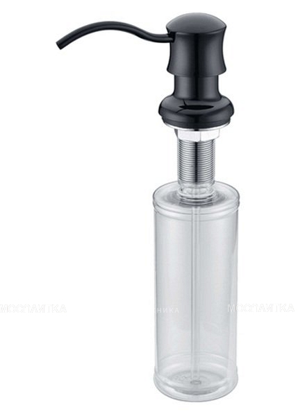 Дозатор жидкого мыла Zorg Inox ZR-21 ЧЕРНЫЙ МЕТАЛЛ, цвет черный металл - изображение 5