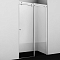 Душевая дверь Wasserkraft Vils 100х200 см 56R12 профиль хром, стекло прозрачное - изображение 2