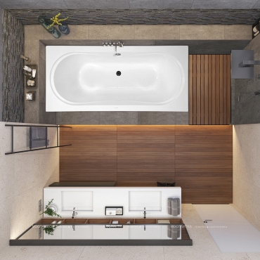 Акриловая ванна Vagnerplast Briana 170x75 - 7 изображение
