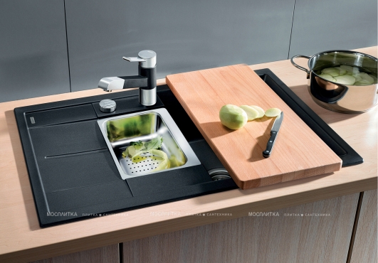 Кухонная мойка Blanco Metra 6 S Compact 518876 темная скала - 3 изображение