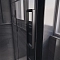 Душевой уголок Veconi Premium Trento PTC-SP-40B, 140х90x200, черный матовый, стекло прозрачное - 2 изображение