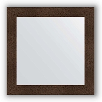 Зеркало в багетной раме Evoform Definite BY 3248 80 x 80 см, бронзовая лава