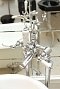 Смеситель Devon&Devon Dandy MARF40BCR для ванны/душа на борт ванны, хром - 3 изображение