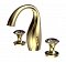 Смеситель Bravat Swan для ванны F24287G-ENG золото 