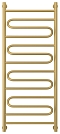 Полотенцесушитель водяной Сунержа Элегия+ 120х50 см 032-0205-1250 матовое золото - изображение 2