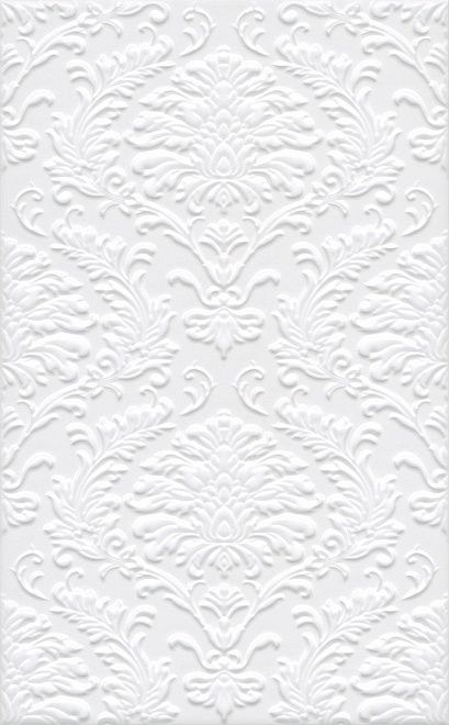 Керамическая плитка Kerama Marazzi Плитка Петергоф белый структура 25х40