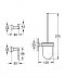 Набор аксессуаров для ванны Grohe Essentials Cube 40757001, хром - 3 изображение