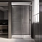 Душевая дверь Veconi Premium Trento PTD-40CH, 130х200, хром, стекло прозрачное - изображение 2
