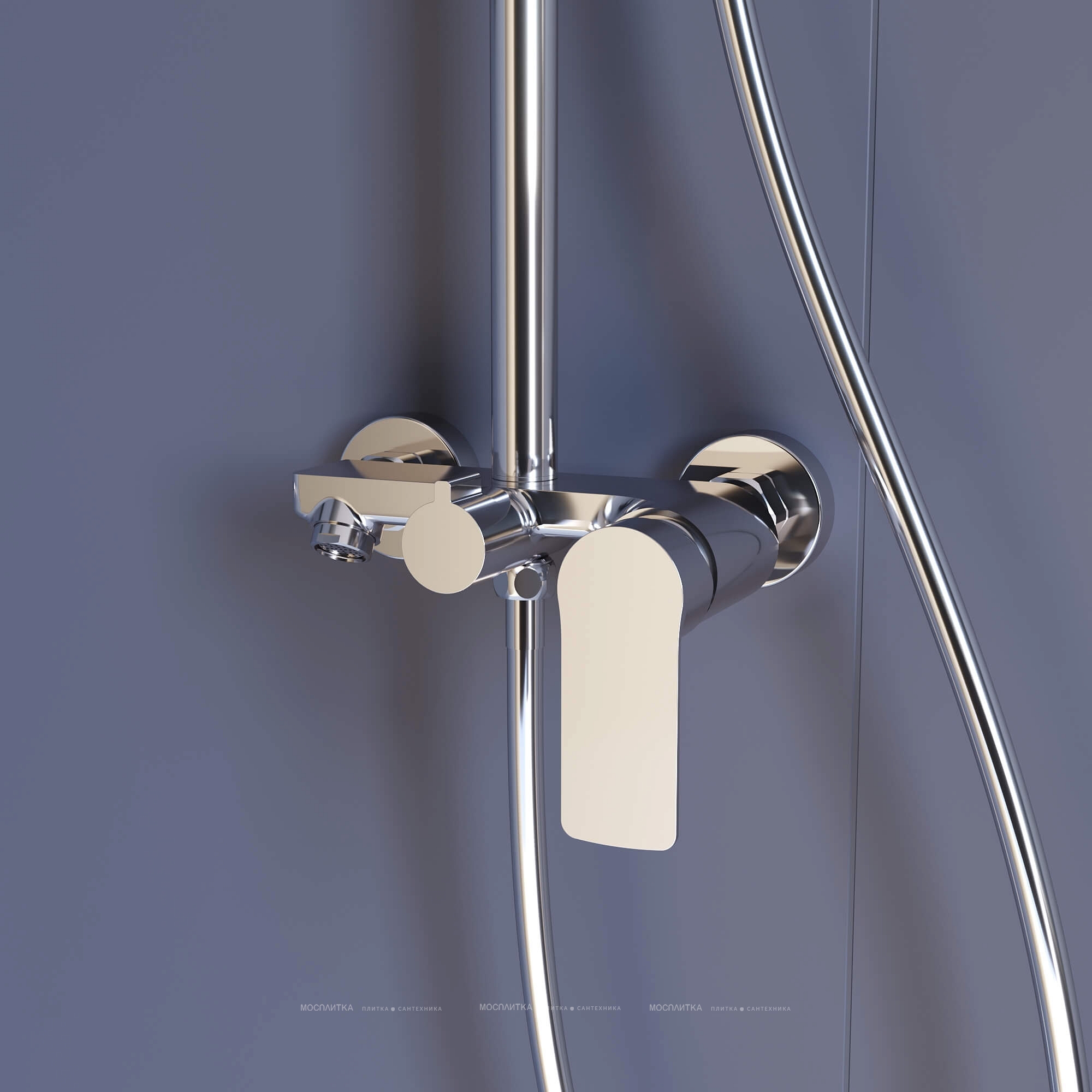 Душевая стойка RGW Shower Panels 59140126-01 на 3 режима хром - изображение 2