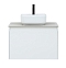 Комплект мебели для ванной Aquanet Nova Lite 75 см 242275, 1 ящик, белый - 7 изображение