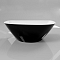 Ванна из искусственного камня 170х80 см Whitecross Topaz 0212.170080.10100 глянцевая черно-белая - 3 изображение