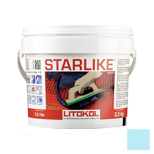 STARLIKE C.530 Azzurro Pastello/голубой пастельный эпоксидный состав (2,5кг)