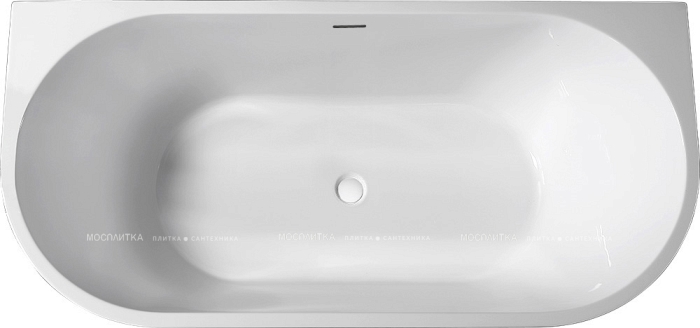Акриловая ванна Abber 130х70 см AB9216-1.3, белая - 2 изображение