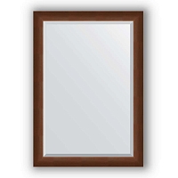 Зеркало в багетной раме Evoform Exclusive BY 1197 72 x 102 см, орех