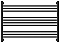 Полотенцесушитель водяной Сунержа Богема L 60х90 см 31-0202-6090 матовый черный - 2 изображение