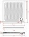Душевой поддон ArtCeram 90x90x5,5см PDQ008 05; 00 квадратный белый матовый - изображение 3