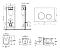 Комплект подвесной безободковый унитаз Lavinia Boho Biore Rimless, микролифт, 87040103 - 7 изображение