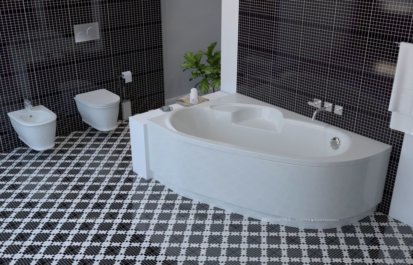 Акриловая ванна Lavinia Boho Bell Pro, 150x100 правая, S2-370215PR - изображение 5