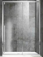 Душевая дверь Vincea Lugano 130x195 см, VDS-1L130CL-1, профиль хром, стекло прозрачное