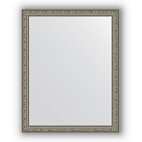 Зеркало в багетной раме Evoform Definite BY 3264 74 x 94 см, виньетка состаренное серебро
