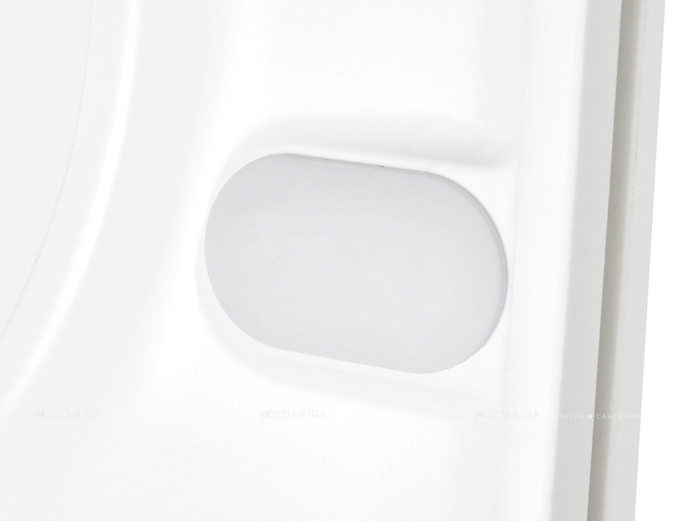 Комплект подвесной безободковый унитаз Creto Logan L3 белый 1003-001-L3W + инсталляция Geberit Duofix 458.125.21.1 с кнопкой смыва хром - изображение 10