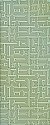 Керамическая плитка Azori Декор Nuvola Verde Labirint 20,1х50,5