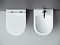 Комплект подвесной безободковый унитаз Ceramica Nova Metropol Rimless с крышкой-сиденьем CN4002 + инсталляция Geberit Duofix 458.124.21.5 с кнопкой, хром глянцевый - 7 изображение