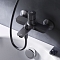 Смеситель для ванны с душем Am.Pm X-Joy F85A10522 черный матовый - 2 изображение