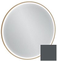 Зеркало Jacob Delafon Odeon Rive Gauche 90 см EB1290-S17 серый антрацит сатин, с подсветкой