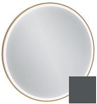 Зеркало Jacob Delafon Odeon Rive Gauche 90 см EB1290-S17 серый антрацит сатин, с подсветкой