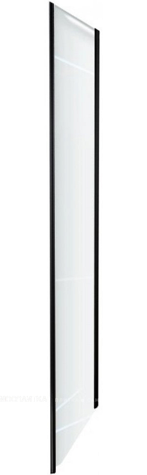 Боковая перегородка Jacob Delafon Contra 90х200 см E22FT90-BL профиль черный, стекло прозрачное - изображение 2
