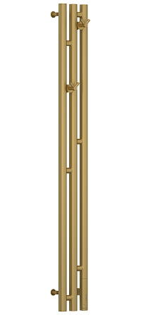 Полотенцесушитель электрический Сунержа Терция 3.0 120х13,8 см 032-5845-1211 матовое золото