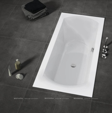 Акриловая ванна Riho Linares 170 R Plug&Play - 4 изображение