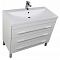 Комплект мебели для ванной Aquanet Верона 100 белый 3 ящика - изображение 5
