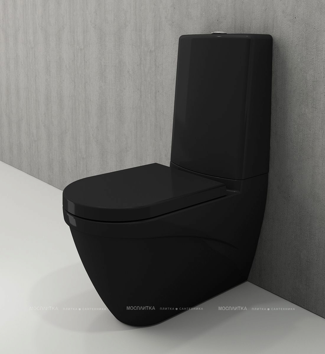 Крышка-сиденье для унитаза Bocchi Taormina/Jet Flush A0300-005 черное - изображение 3