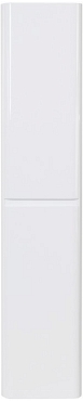 Шкаф-пенал 32 см BelBagno ALBANO-1600-2A-SC-BL-P, bianco lucido - 2 изображение